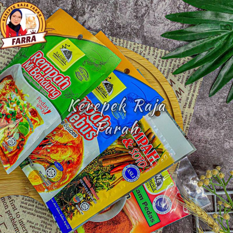 Rempah Soto / Mee Rebus / Mee Bandung / Asam Pedas (Nazoha)💯 𝙆𝙚𝙧𝙚𝙥𝙚𝙠 ...