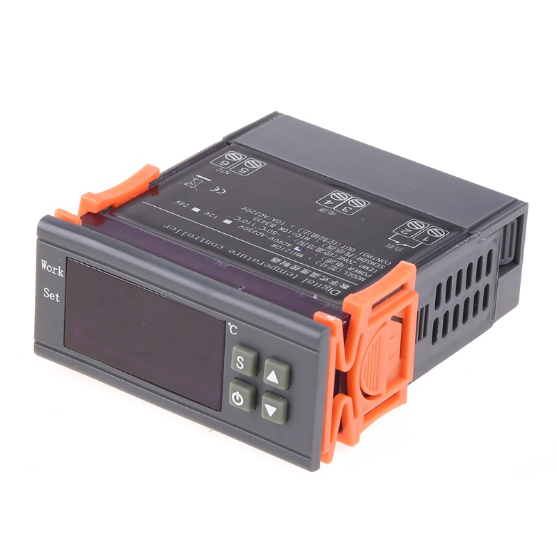 Digital Temperature Controller Mh1210w 90-250v 10a 220v Thermostat
