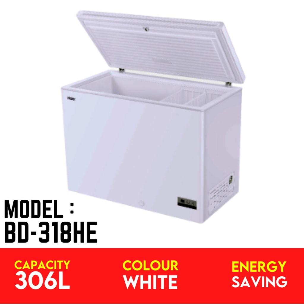 (Free Delivery With Seller Transport) Haier Chest Freezer Fast Freezing
