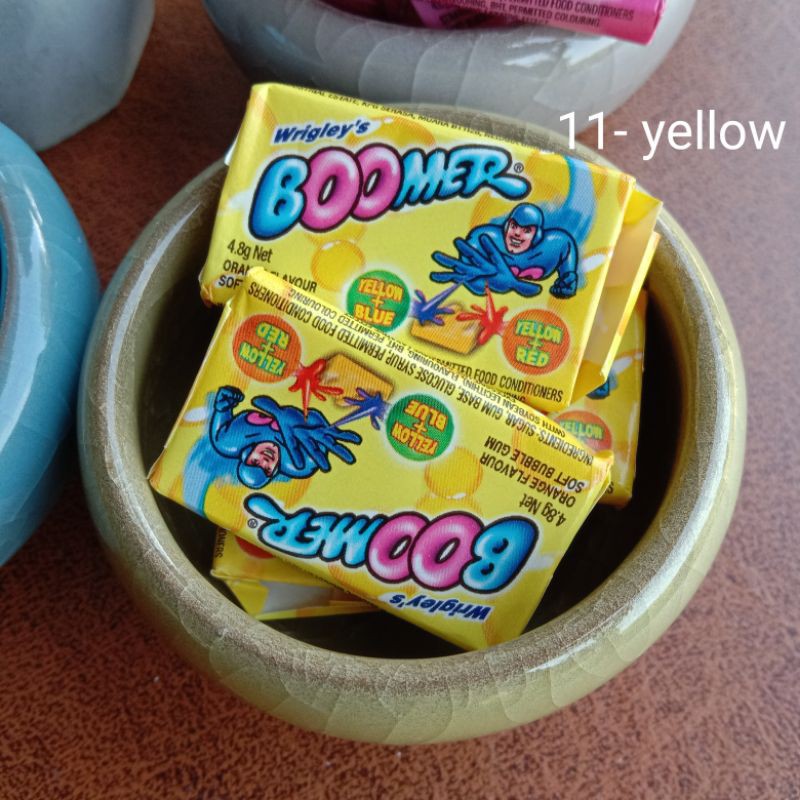 CHEWING GUM BOOMER (1PC) JAJAN DULU DULU JAJAN ZAMAN BUDAK JAJAN