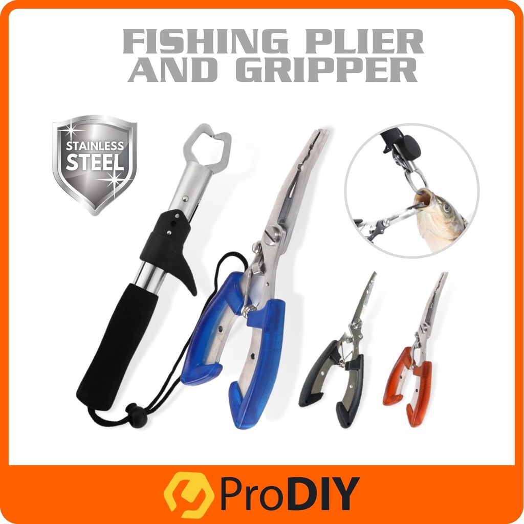 16cm Stainless Steel Fish Fishing Plier and BL-039 Fish Gripper