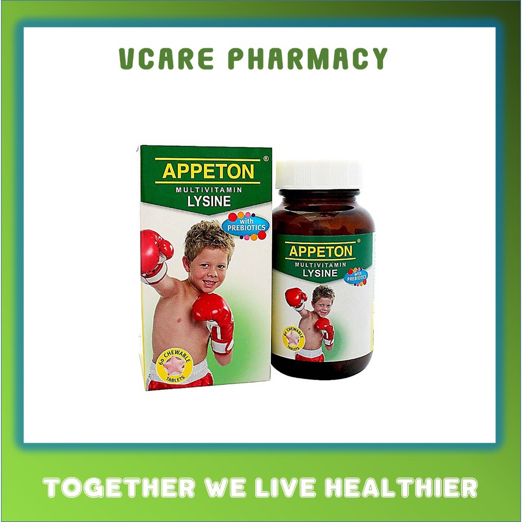 Appeton Multivitamin Lysine Syrup 120ml Shopee Malaysia