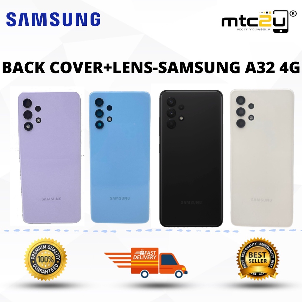 BACK COVER+LENSSAMSUNG A32 4G/PENUTUP BELAKANG+KANTASAMSUNG A32 4G