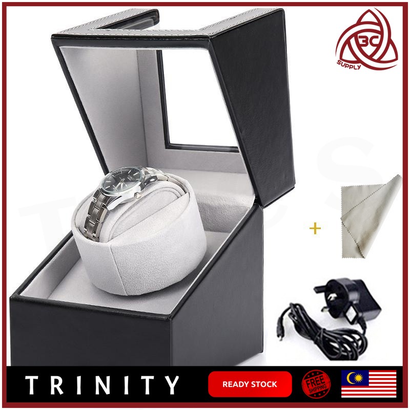 Automatic Watch Winding Single / Double Watch Winder Box Dust-Proof ...