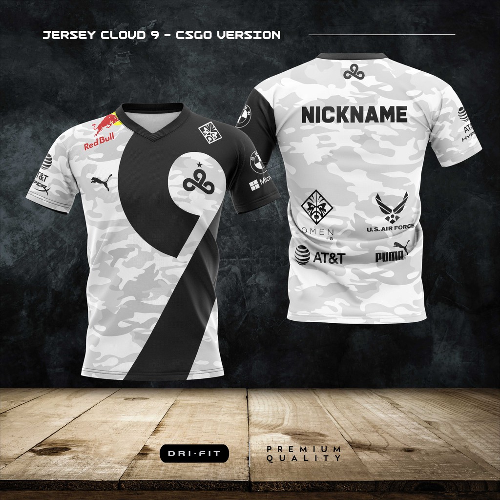 cloud 9 cs go jersey