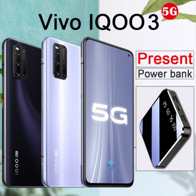 New set Vivo 5G IQOO 3 Snapdragon 865 100% Original Smart Phone in sealed  box