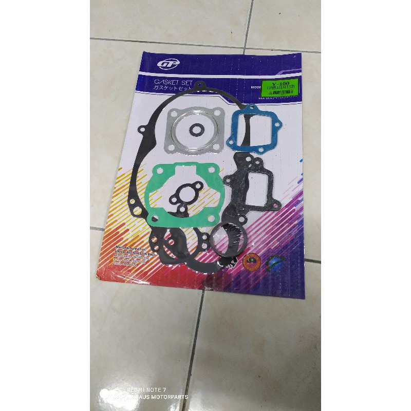 YAMAHA Y110 Y100 RXZ 135 GASKET TOP SET & OVERHAUL | Shopee Malaysia