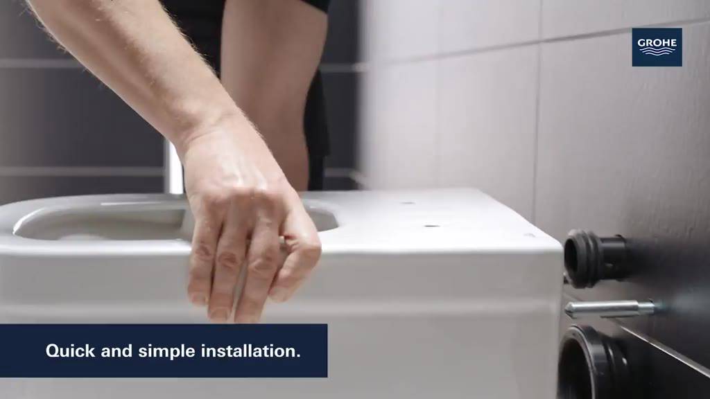 GROHE Eurosmart Wall Hung WC | 39205000 | Shopee Malaysia