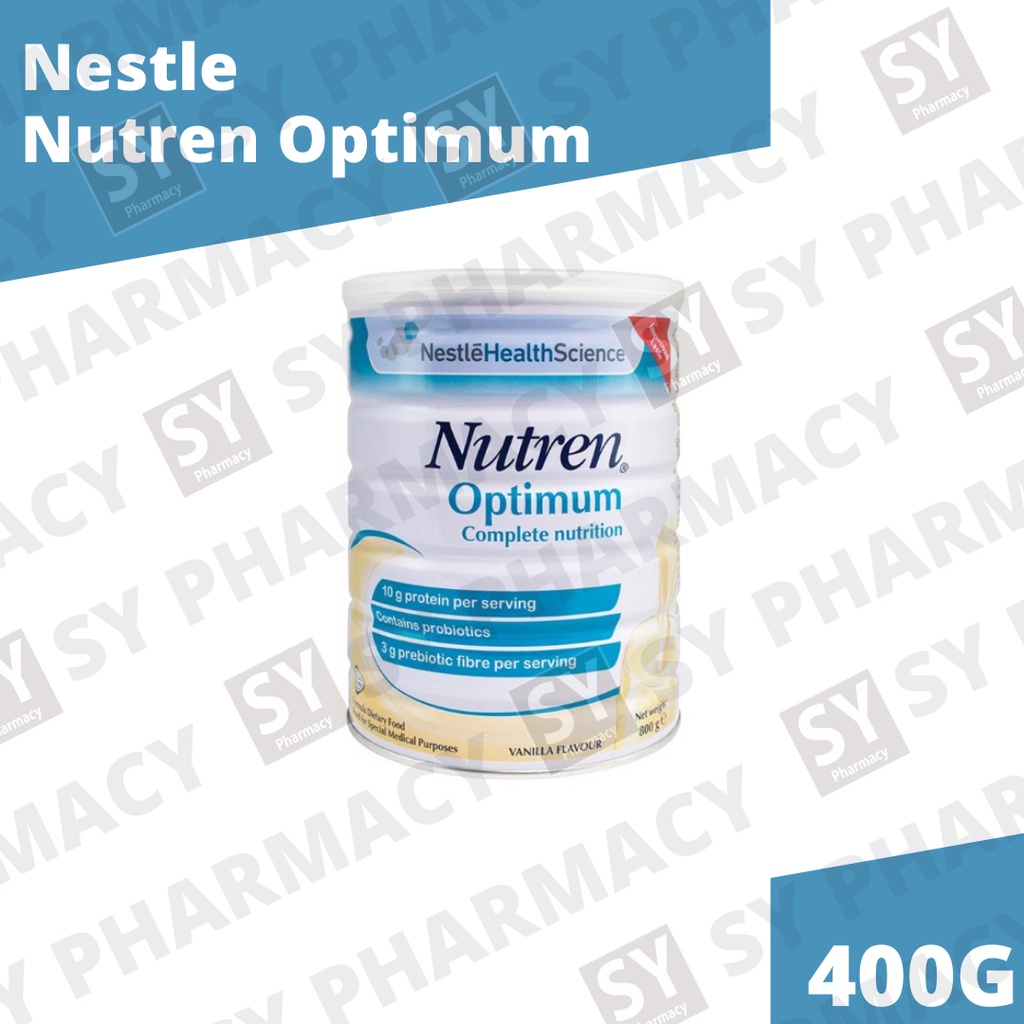 Nestle Nutren Optimum 400g (Exp: 10/2023) | Shopee Malaysia