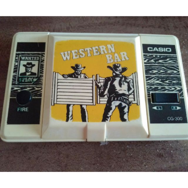 Casio Western Bar Game Watch