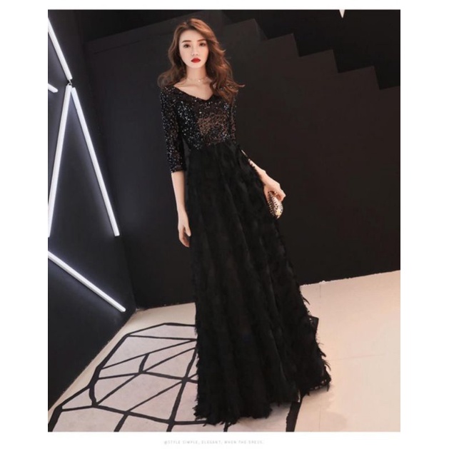 baju dinner cantik . | Shopee Malaysia
