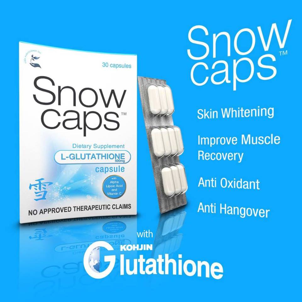 Snowcaps L-Glutathione Capsules 500mg. | Shopee Malaysia