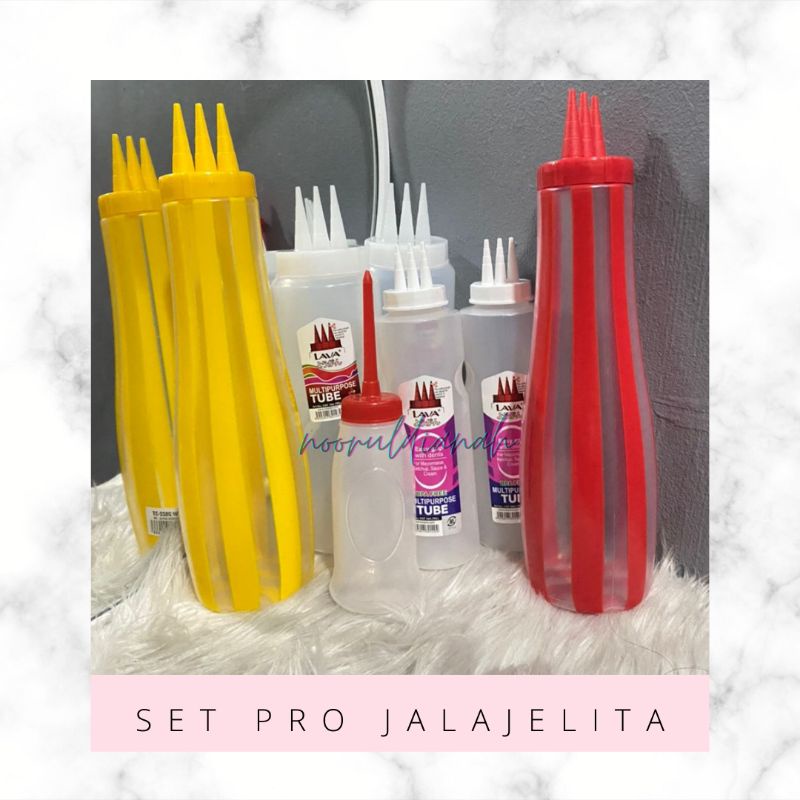 [ 7 Jala Jelita ] Ready Stock Botol Roti Jala/SET PRO JALAJELITA | Roti ...