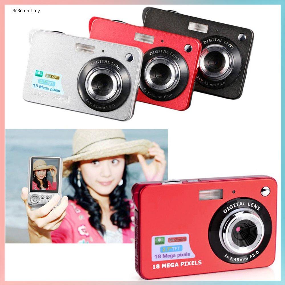 ⚡Ready Stock⚡2.7 Inch TFT LCD Display 18MP 720P 8x Zoom HD Anti-Shake ...