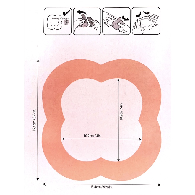 [1 PCS] Smith&Nephew Allevyn Life Silicone Gel Adhesive Foam Dressing
