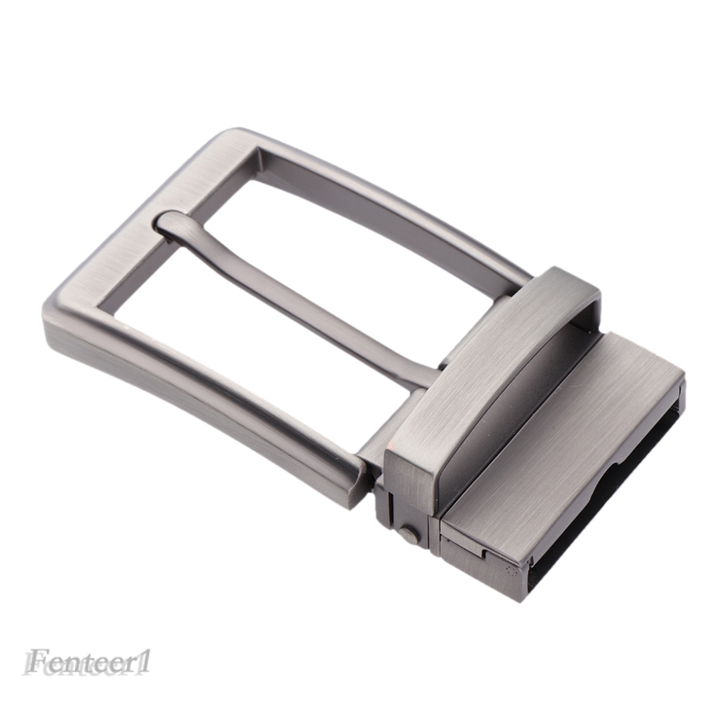 [Fenteer1efMY] Reversible Buckle Alloy Rectangular Single Prong Pin ...