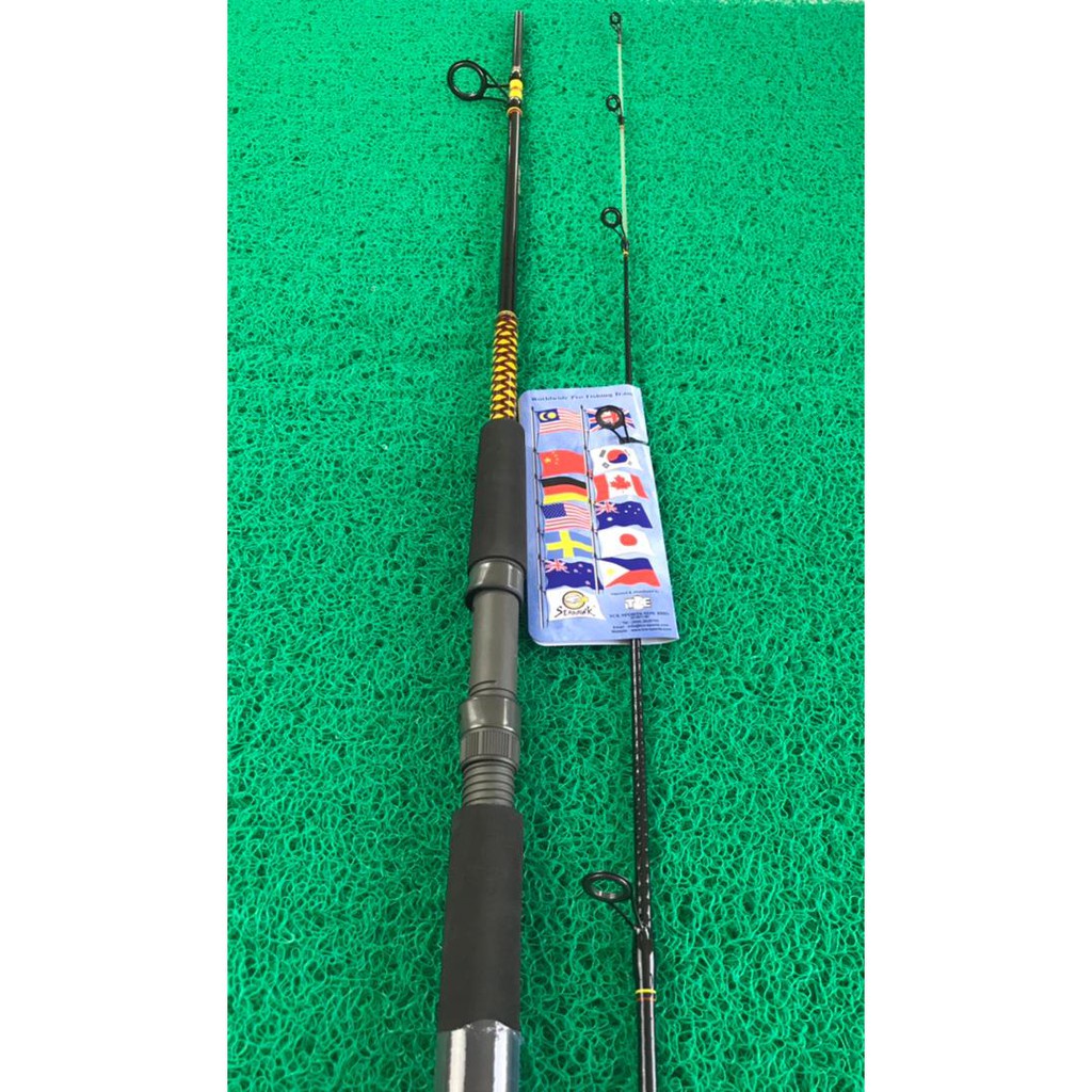 (JOM PANCING) SEAHAWK FIRST STICK BWS1100 SPINNING JIGGING ROD + PVC