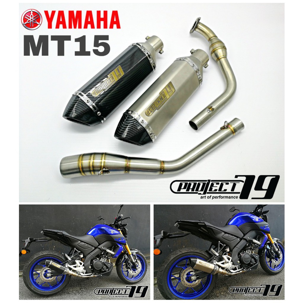 Mt store 15 exhaust