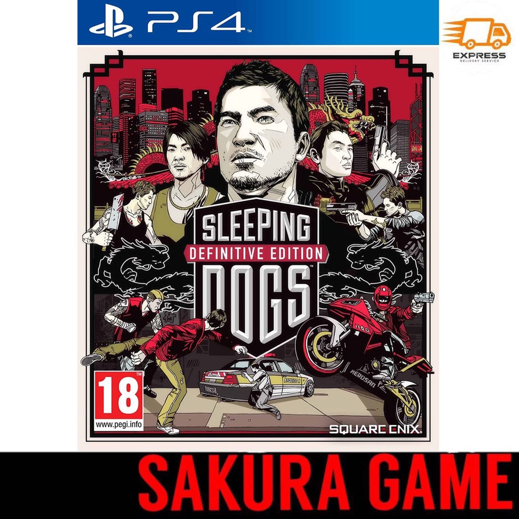 PS4 Sleeping Dogs Definitive Edition (R2)(English)(New)