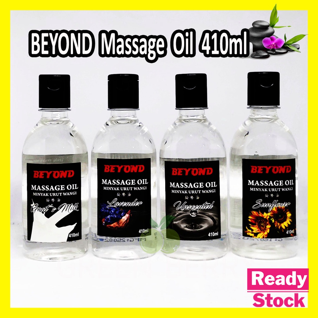 BEYOND Massage Oil 410ml | Minyak Urut | Minyak SPA | Unscented | Sun ...