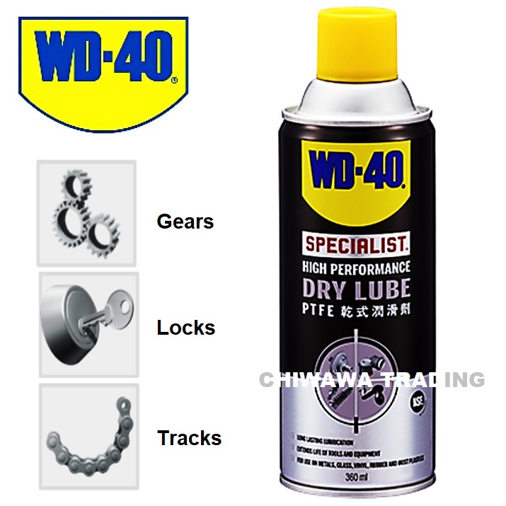 Dry deals lube wd40