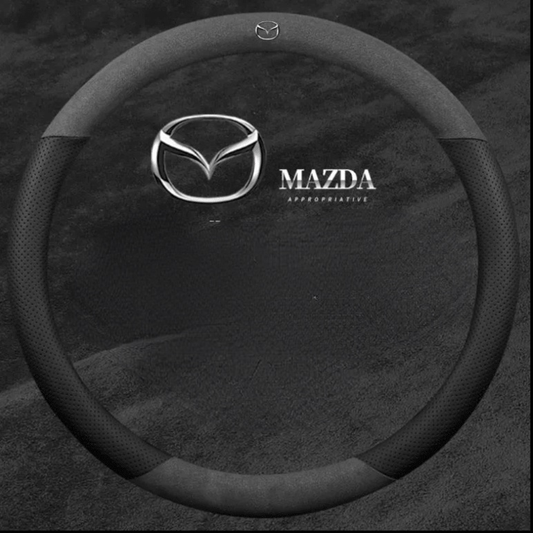 MAZDA LOGO steering wheel cover CX8 CX5 CX9 CX7 RX8 ATENZA CX4 CX