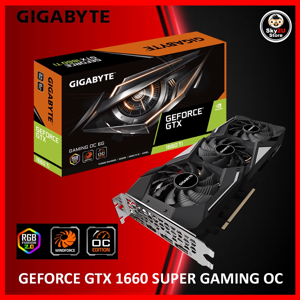 Gigabyte gtx 1660 super gaming oc hot sale