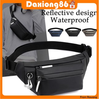 Fashion Chest Bag Men Crossbody Bag Nylon Waterproof Unisex Belt