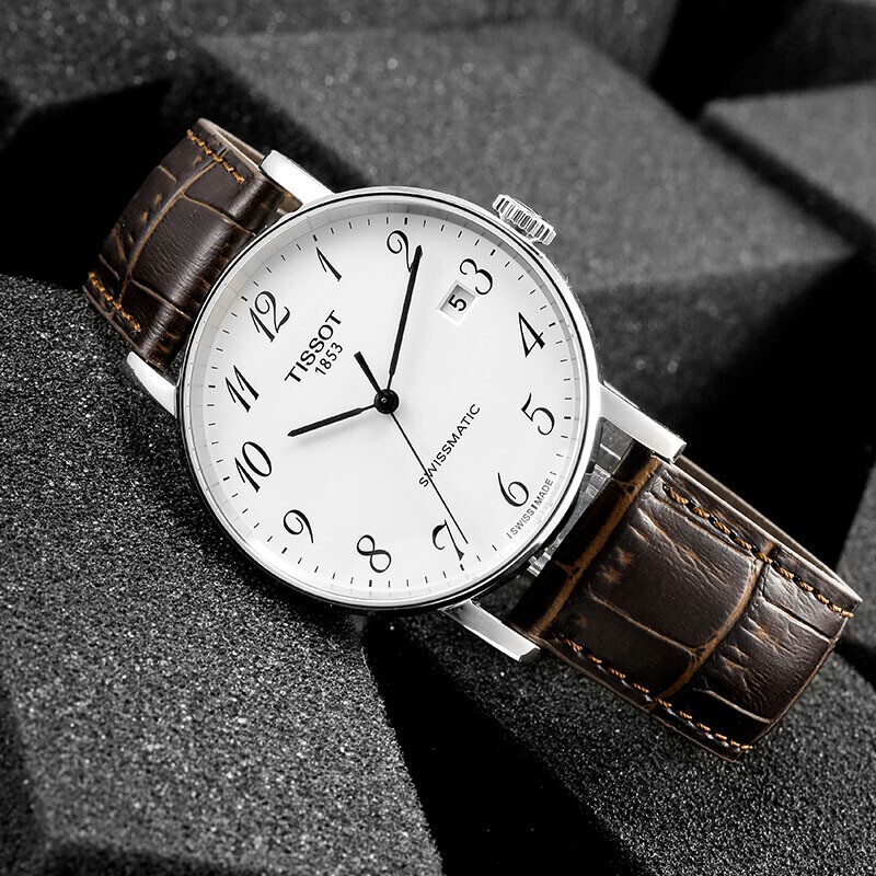 TISSOT T109.407.16.032.00 T1094071603200 Men s Watch EVERYTIME SWISSMATIC Automatic 40mm silver arabic Original Shopee Malaysia