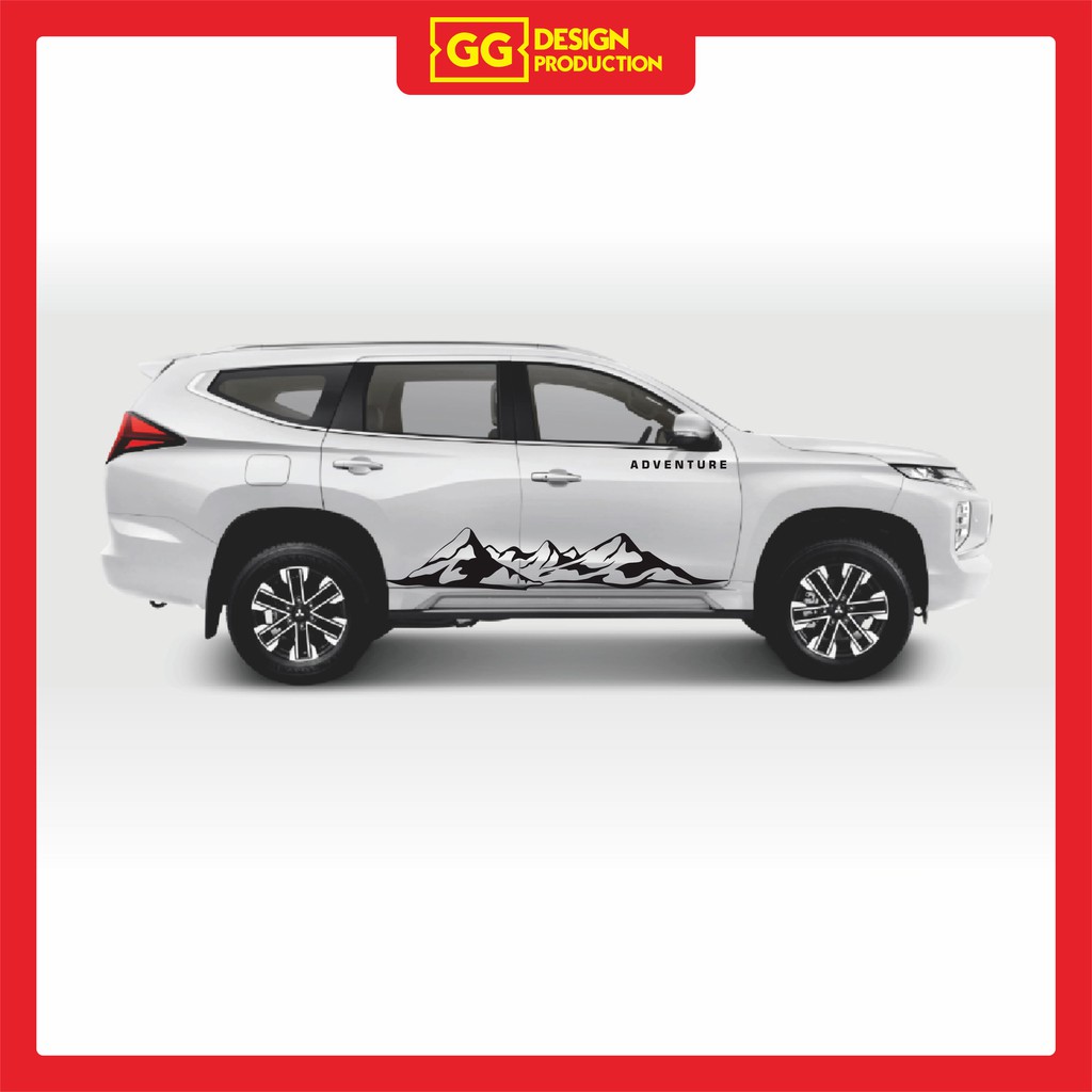 Pajero sport adventure car sticker | Pajero pajero pajero | Pajero ...