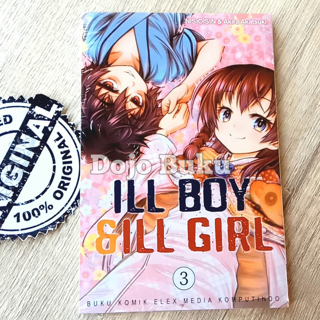 Comic Series: ILL Boy & ILL Girl By AKATSUKI AKIRA & NISIOISIN | Shopee ...