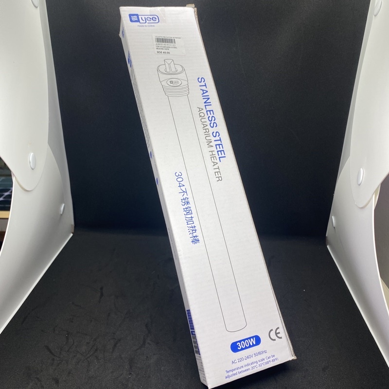 🔥READY STOCK IN MALAYSIA🔥 AQUARIUM STAINLESS STEEL HEATER 300W GOLDFISH ...