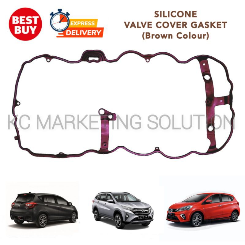 Silicone Valve Cover Gasket Myvi 3rd Gen / Aruz / Bezza 1.3 / New