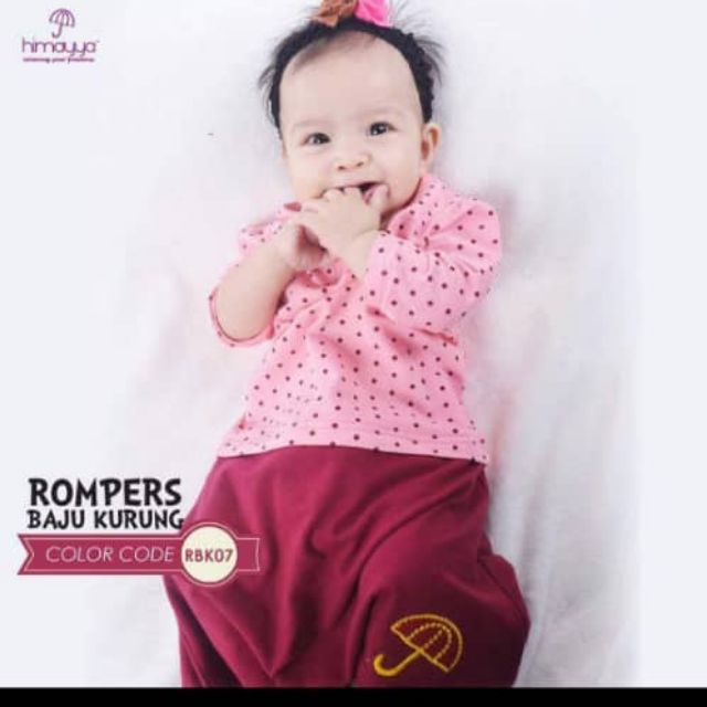 Baju kurung best sale romper baby