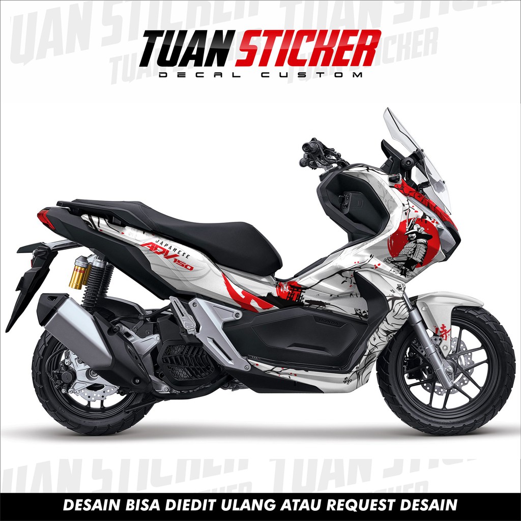 Sticker striping Decal Honda ADV 150, Sticker Decal ADV, Sticker ADV ...