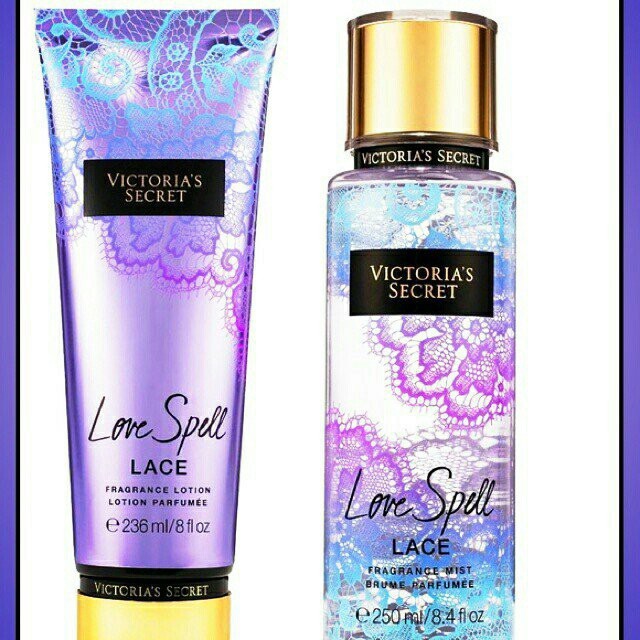 Victoria's Secret Love Spell Lace Fragrance Mist + Lotion Set