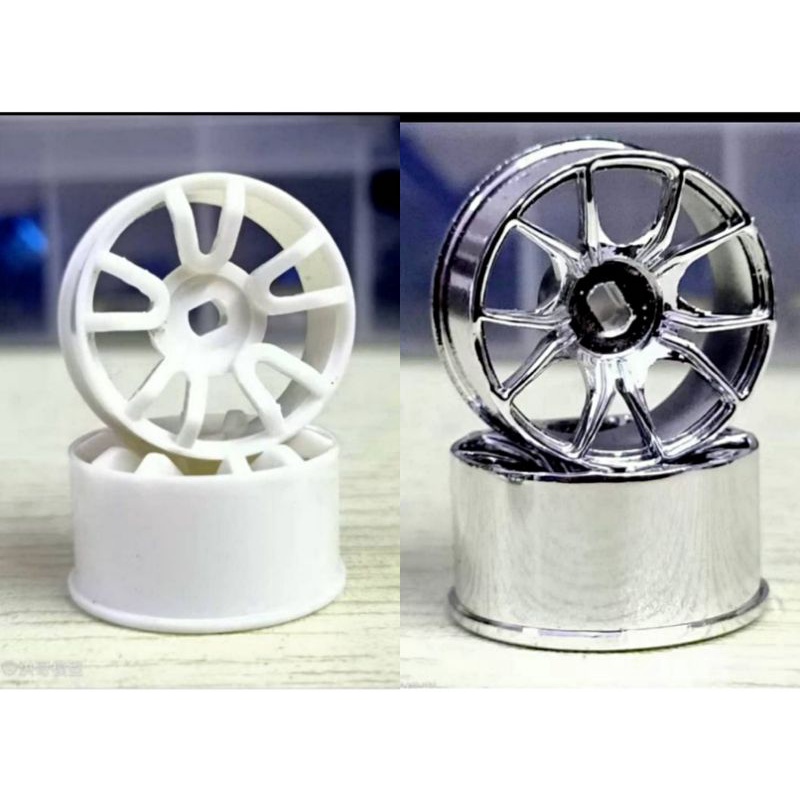 Wheel Rims for 1:28 WLtoys RC Drift Racing Car 20mm (2 narrow 2 wide ...