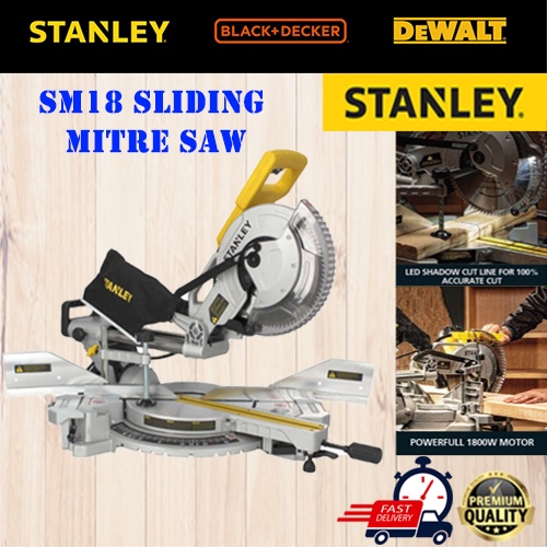 Stanley sm18 deals sliding mitre saw