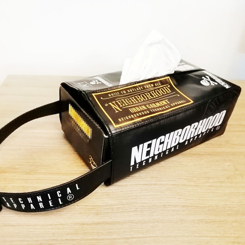 NEIGHBORHOOD LOGO 生臭く TISSUE CASE