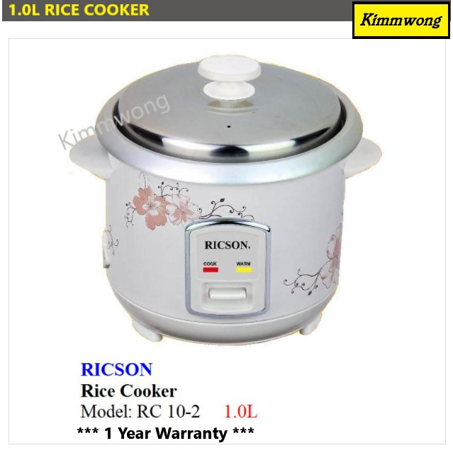 Ricson 0.6L / 1.0L / 1.8L / 2.8L Rice Cooker (RC06-2, RC10-2, RC18-2 ...
