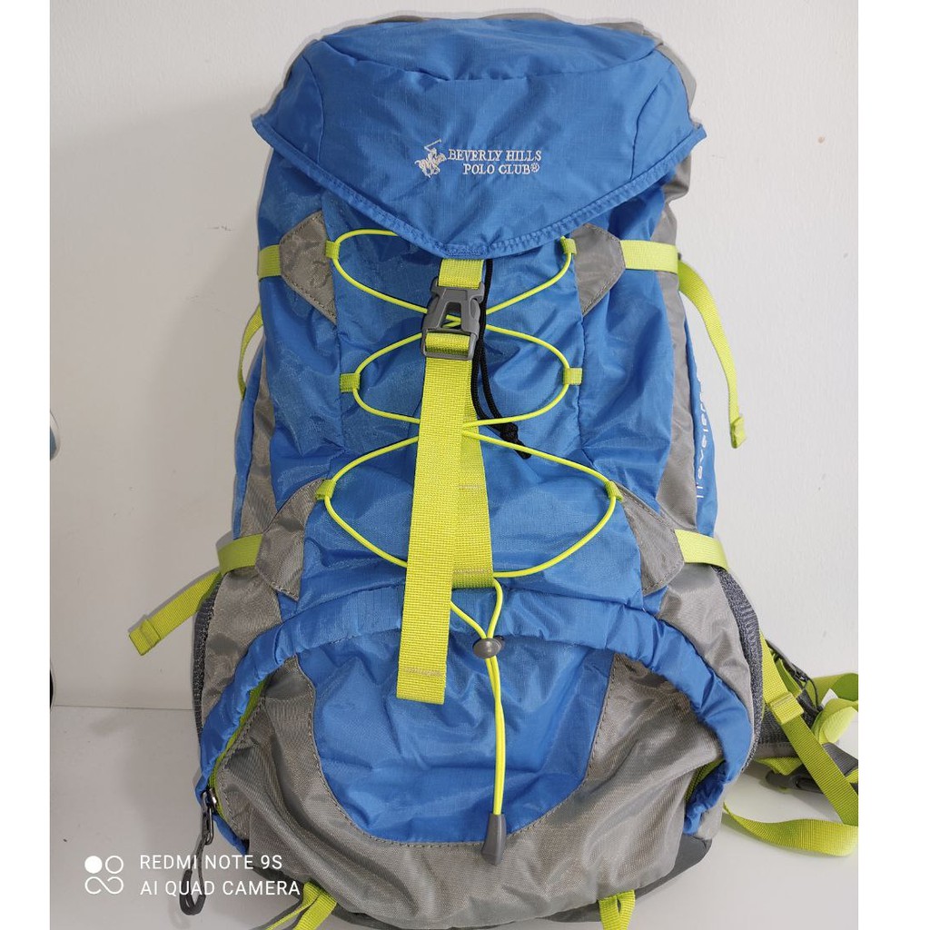 BACKPACK BEVERLY HILLS POLO CLUB TRAVELERS 50L PRELOVED Shopee