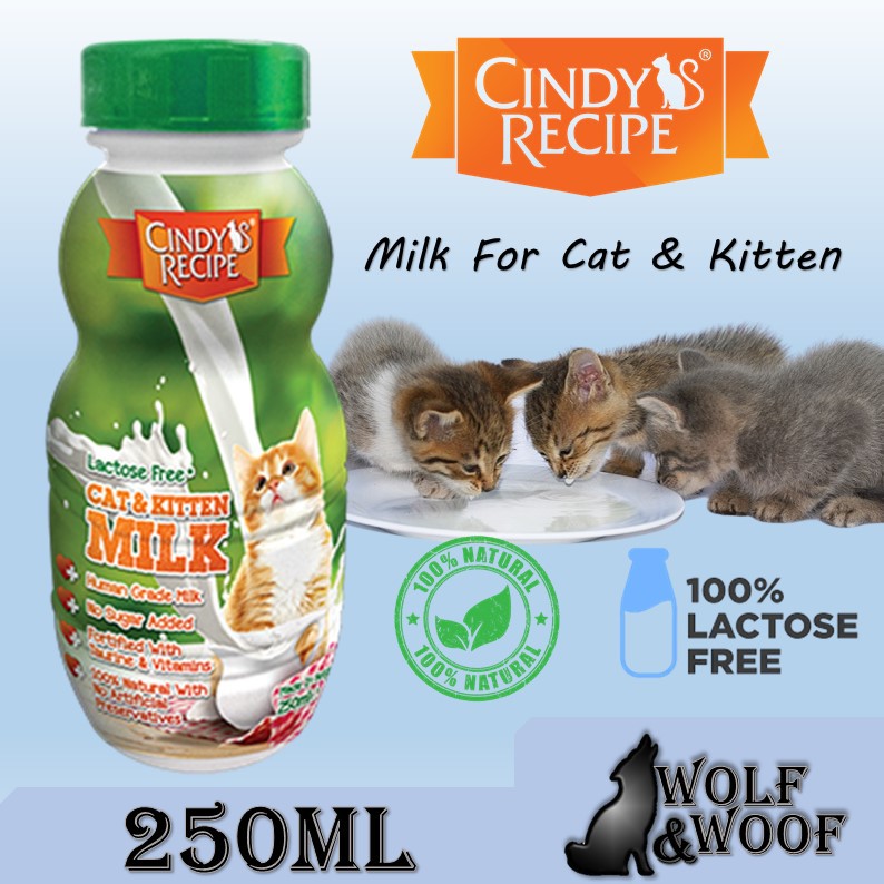 Cindy Recipe Cat/Kitten Milk Lactose Free / Cindy's Recipe Susu Kucing