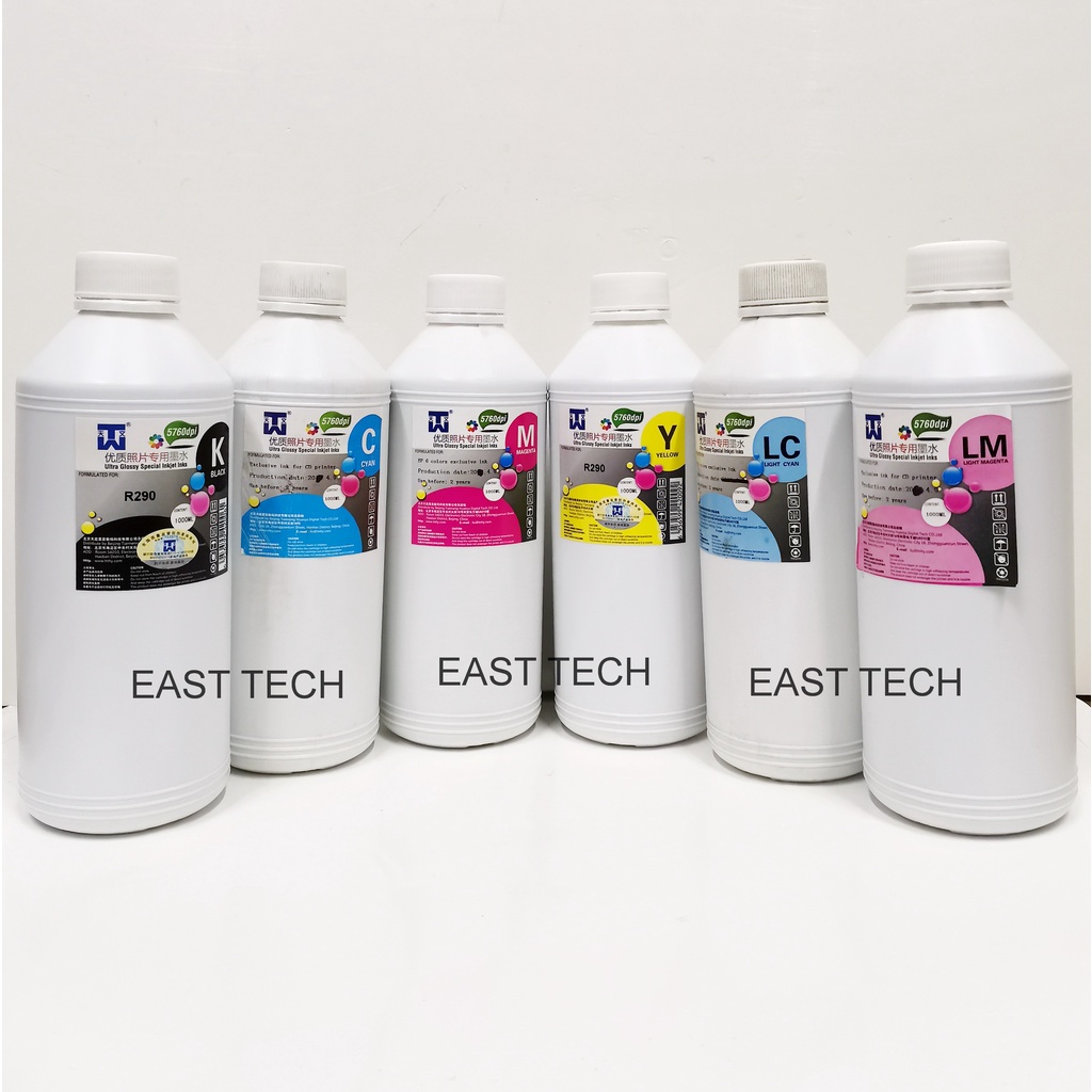 TIANWEN TW Brand Universal CISS Ink Refill Bottle (6 Color) - 1 Liter ...