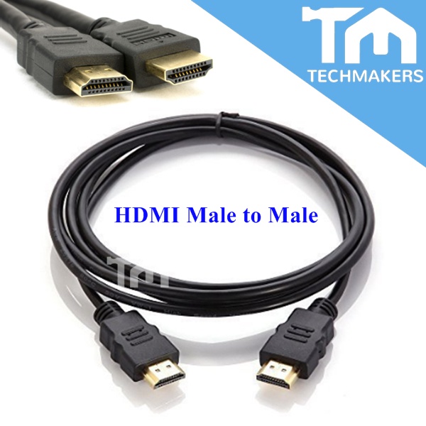 1.5/3.0 Meter HDMI-to-HDMI Male-to-Male Cable HDMI HD 1080P V1.4 DVD Player, Astro, Computer, Raspberry PI TechMakers