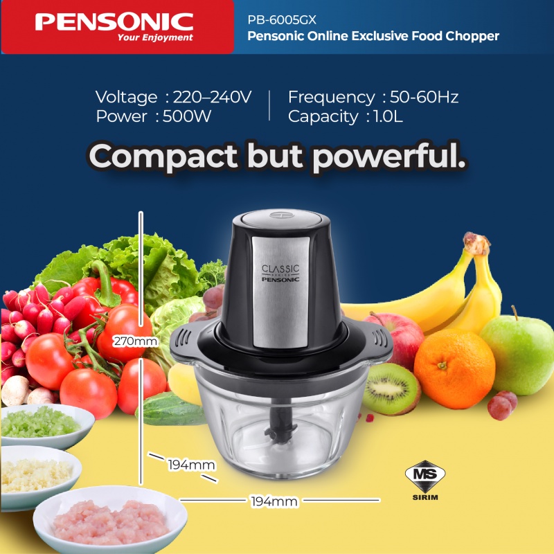 Bear Electric Multi-Function Mincing Machine 2.5L, Food Chopper, BFC-G25L