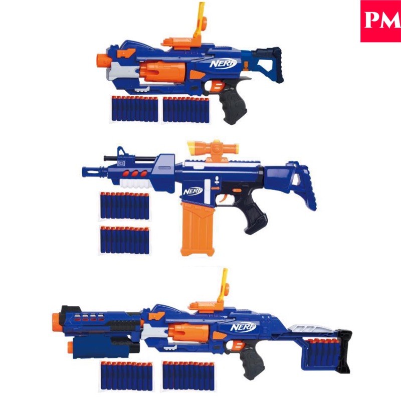 Gq04 Nerf Doublebreach Mega Gun Rny3 | Shopee Malaysia