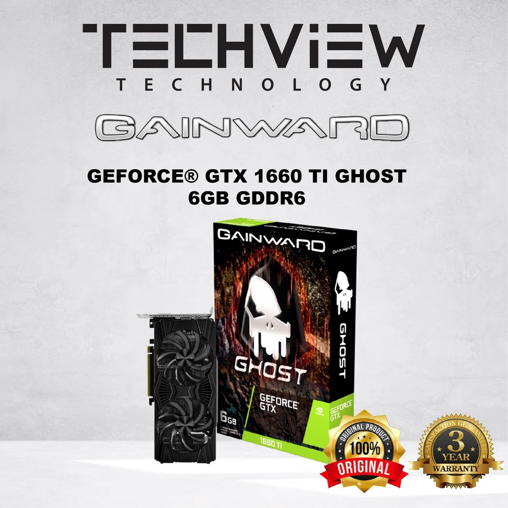 Gainward geforce gtx discount 1660 ti ghost