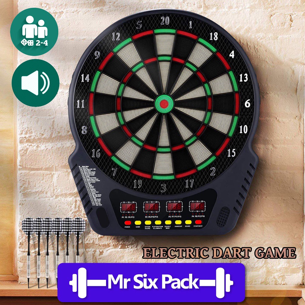 Electronic metal best sale tip dart board