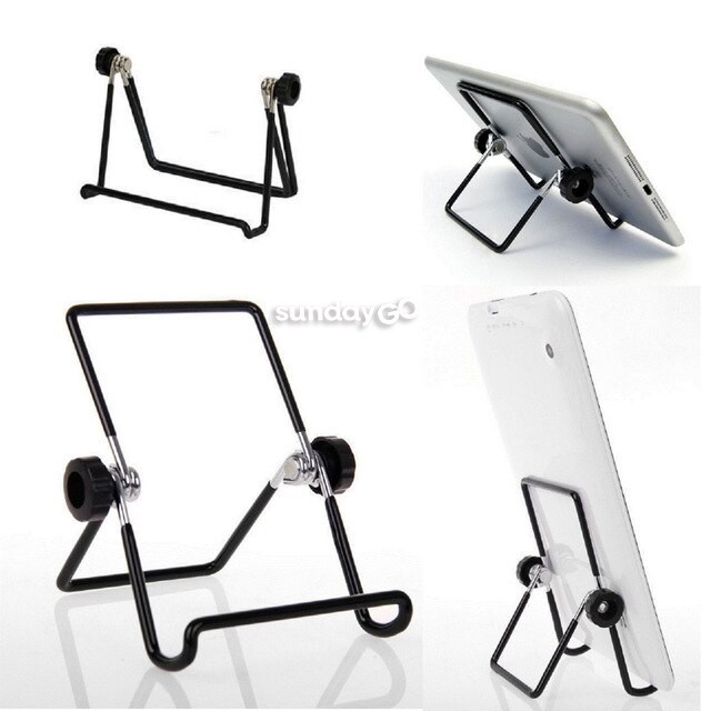Portable Flexible Adjustable Metal Tablet Stand Multi Angle Holder Flip