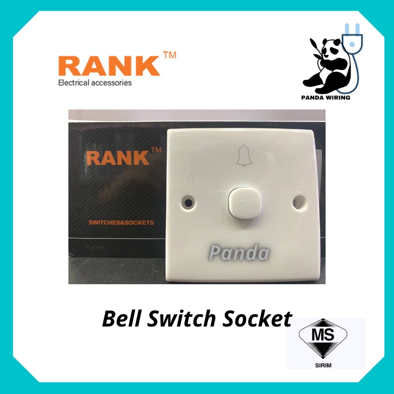 RANK A3 Series Switch 1Gang 2Gang 3Gang 4Gang 5Gang Switch Socket 13A